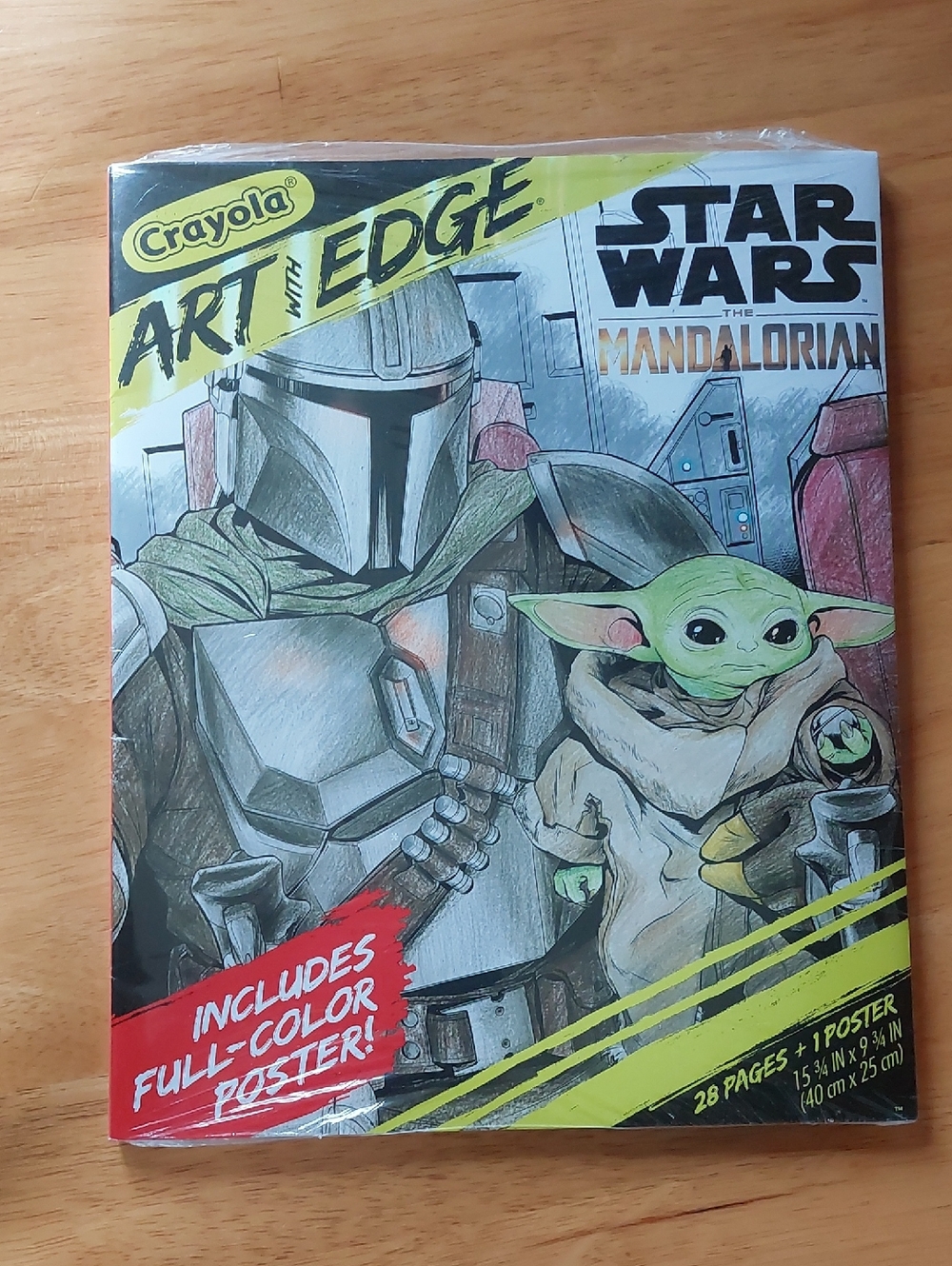 💚5/$25💚 Star Wars Mandalorian Crayola Coloring Book New Seales